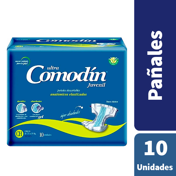 PAÑAL COMODIN ADULTOS CHICO  X10U